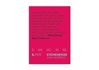 Stonehenge Aqua Watercolor Paper 10x14in 140 lb. Hot Pressed Block