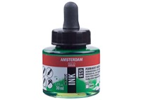 Amsterdam Acrylic Ink 30ml Permanent Green Light