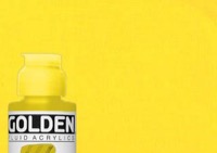Golden Fluid Acrylic 4 oz. Benzimidazolone Yellow Light