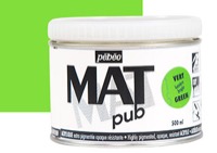 Pebeo Acrylic MAT Pub 140ml Jar Bright Green