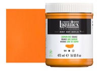Liquitex Heavy Body Acrylic Paint 16oz Cadmium Free Orange