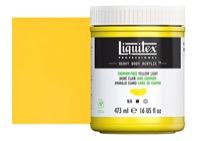 Liquitex Heavy Body Acrylic Paint 16oz Cadmium Free Yellow Light