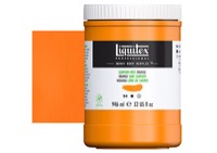 Liquitex Heavy Body Acrylic Paint 32oz Cadmium Free Orange