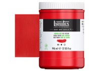 Liquitex Heavy Body Acrylic Paint 32oz Cadmium Free Red Medium