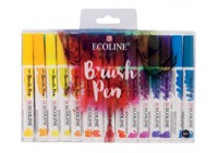 Ecoline Liquid Watercolor Brush Pen Set of 30 Colors
