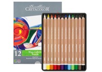 Cretacolor Megacolor Pencil Tin Set of 12 Colors