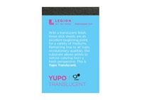 Yupo Mini Translucent 104 lb. Multi-Media 2.5x3.75in Pad 10 Sheets