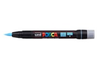POSCA Paint Marker PCF-350 Brush Tip Light Blue