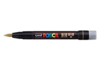POSCA Paint Marker PCF-350 Brush Tip Gold