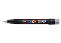 POSCA Paint Marker PCF-350 Brush Tip Silver