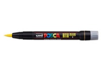 POSCA Paint Marker PCF-350 Brush Tip Yellow