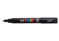 POSCA Paint Marker PC-1M Extra Fine Tapered Black