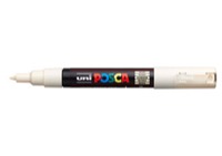 POSCA Paint Marker PC-1M Extra Fine Tapered Ivory