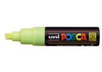 POSCA Paint Marker PC-8K Broad Chisel Fluorescent Yellow