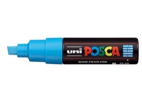 POSCA Paint Marker PC-8K Broad Chisel Light Blue