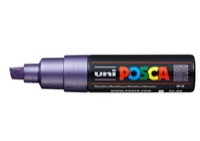 POSCA Paint Marker PC-8K Broad Chisel Metallic Violet