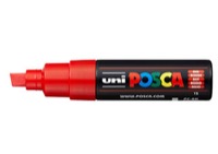 POSCA Paint Marker PC-8K Broad Chisel Red