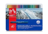Caran d'Ache Neocolor II Crayon 40 Color Set