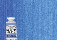 W&n Griffin Alkyd Oil Colour 37ml Tube Phthalo Blue