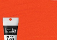 Liquitex Heavy Body Acrylic Vivid Red Orange 2oz Tube
