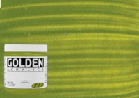 Golden Heavy Body Acrylic 8 oz. Green Gold