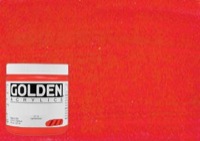 Golden Heavy Body Acrylic 8 oz. Pyrrole Red