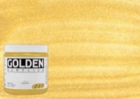 Golden Heavy Body Acrylic 8 oz. Iridescent Gold