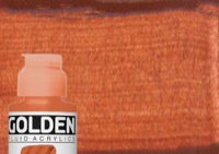 Golden Fluid Acrylic 4 oz. Burnt Sienna