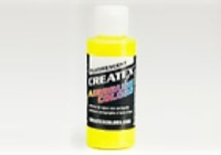 Createx Airbrush Colors 4 oz Fluorescent Yellow