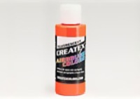 Createx Airbrush Colors 4 oz Fluorescent Orange