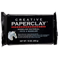 Creative PaperClay White Modeling Clay 16oz Bar