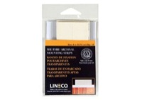 Lineco See-Thru Mounting Strips 4 inch 60-Pack