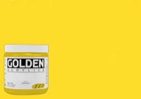 Golden Heavy Body Acrylic 8 oz. Primary Yellow