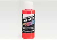 Createx Airbrush Colors 4 oz Fluorescent Red