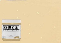 Golden Heavy Body Acrylic 8 oz. Gold Mica Flake Small