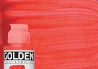 Golden Fluid Acrylic 4 oz. Pyrrole Red Light