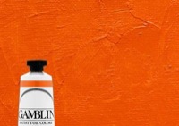 Gamblin Artist Oil Color Permanent Orange 37ml Tube