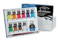 Winsor & Newton Artisan Water Mixable Oil Color Studio Set of 10