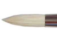Silver Brush Bristlon Series 1900 Long Handle Size 1 Round Brush