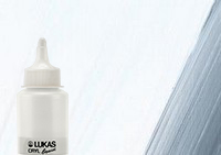 Lukas Cryl Liquid Acrylic Paint Titanium White 250ml Bottle