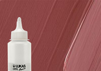 Lukas Cryl Liquid Acrylic Paint English Red Deep 250ml Bottle