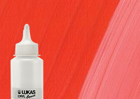 Lukas Cryl Liquid Acrylic Paint Cadmium Red Light 250ml Bottle