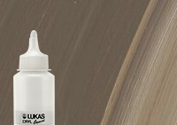 Lukas Cryl Liquid Acrylic Paint Raw Umber 250ml Bottle