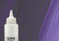 Lukas Cryl Liquid Acrylic Paint Permanent Violet 250ml Bottle