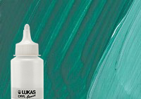 Lukas Cryl Liquid Acrylic Paint Permanent Green Light 250ml Bottle