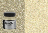Jacquard Pearl-Ex Pigment Sparkle Gold .75oz Jar