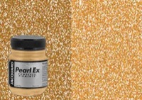 Jacquard Pearl-Ex Pigment Aztec Gold .75oz Jar