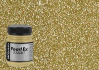 Jacquard Pearl-Ex Pigment Sunset Gold .75oz Jar