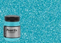 Jacquard Pearl-Ex Pigment Turquoise .5oz Jar