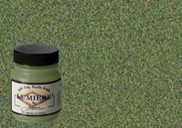 Jacquard Lumiere Fabric Color Metallic Olive Green 2.25 oz. Jar